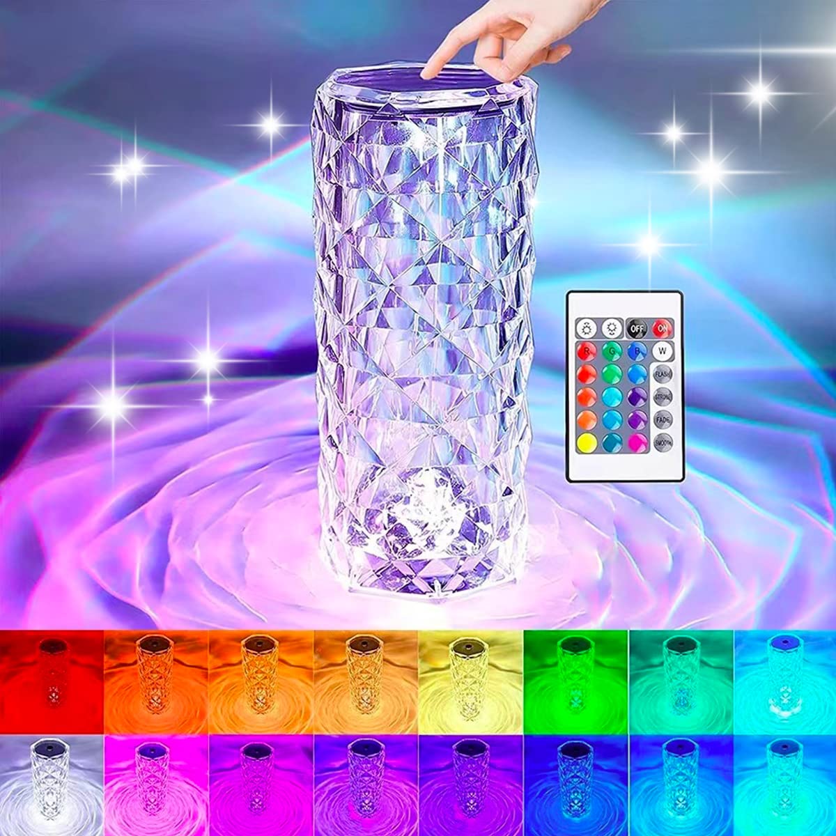 Crystal Night Lamp